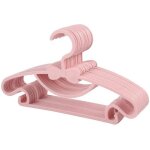 Cintres antidrapants en plastique pour enfants ensemble de 20 cintres en rose parfait pour vtements ...