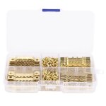 Cintres de cadre photo, 100 pcs crochets de suspension double face + 200 pcs vis adapt�es pour accrocher ...