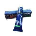 Cirage crme rnovatrice saphir tube 25 ml bleu petrole