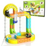 Circuit voiture electrique magn�tique 105pcs train usb anti - gravit� piste construction abs durable ...