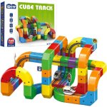 Circuit voiture flexible 123pcs train �lectrique rechargeable piste modulaire magn�tique diy avec boucle ...