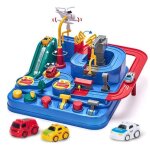 Circuit voiturejouet ducatif montessorri5 voitures incluses