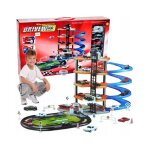 Circuit voiture jouet pour enfant 3 4 5 6 + ans garçon piste flexible en boucle garage parking avec 5 ... Circuit voiture jouet pour enfant 3 4 5 6 + ans garçon piste flexible en boucle garage parking avec 5 ...
