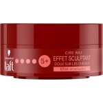 Cire cheveux homme - schwarzkopf - taft - effet sculptant - fixation forte - tenue 24h - 75 ml