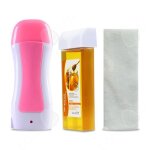 Cire epilation professionnelle kit facile  taler et  retirer jambes aisselles corps roll on pratique ...