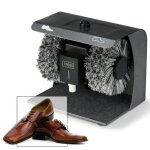 Cireuse  chaussures lectrique - trebs - 99216 - 2 brosses de lustrage - 90 watt