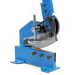 Cisaille � levier de 125 mm d�coupe de t�le m�tal acier rond plat machine manuelle atelier