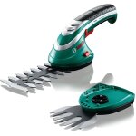 Cisaille sculpte - haies et taille - herbes sans fil bosch - isio (36 v 15 ah set 2 lames chargeur)
