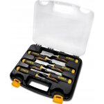 Ciseaux à bois - dewalt - dwht16852 - 9 - jeu de 6 - couleur noire Ciseaux à bois - dewalt - dwht16852 - 9 - jeu de 6 - couleur noire