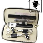 Ciseau coiffeur professionnel cheveux argentnoir ciseaux de coiffure yyv