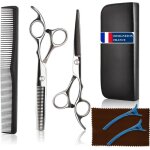 Ciseaux de coiffure 2 pcs ciseaux coiffure set flat ciseaux et des ciseaux crantès ciseaux coiffure profession ... Ciseaux de coiffure 2 pcs ciseaux coiffure set flat ciseaux et des ciseaux crantès ciseaux coiffure profession ...