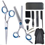 Ciseaux de coiffure professionnels lot de 7 6 pouces ciseaux de coiffure professionnels en acier inoxydable ...