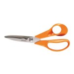 Fiskars classic 1075051 ? ciseaux de cuisine pour droitier lames inox 18 cm poign�e ergonomique orange ...