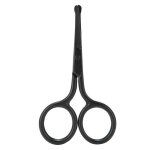 Ciseaux pour poils de nez pointes arrondies moustache barbe visage sourcils tondeuse
