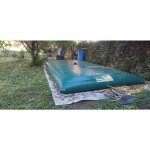 Citerne souple 1m3 / 1 000l - rcuprateur eau de pluie - bche souple en pvc - traite anti uv - autoportante ...