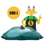 Citerne souple 500l - récupérateur eau de pluie - bâche souple en pvc - traitée anti uv - autoportante ... Citerne souple 500l - récupérateur eau de pluie - bâche souple en pvc - traitée anti uv - autoportante ...
