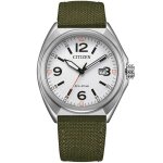 Citizen aw1571 - 09a montre homme eco - drive military 41mm 10atm