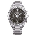 Montre - citizen - ca4600 - 89e - chronographe - acier - tanchit 10 atm - nergie solaire
