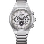 Citizen ca4690 - 51a montre homme super - titane zenshin eco - drive chrono 41mm 10atm