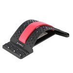 Civi�re dorsale avec aimants - hms - rouge - 3 niveaux d�tirement - saillies dacupression - fixable au ...