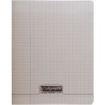 Clairefontaine calligraphe cahier piqué polypro gris 17 x 22 cm 96 pages Clairefontaine calligraphe cahier piqué polypro gris 17 x 22 cm 96 pages