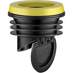 Clapet anti odeur pvc 100 joint de toilettes anti - odeur avec clapet anti - retour pour tuyaux en pvc ...