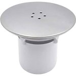 Clapet anti odeur - remplacement bonde de douche - plastique - 115 mm - coulement libre