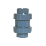 Clapet anti - retour � boule pvc 50 mm � coller - fitt pn16 acs