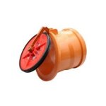 Clapet de nez  100 mm  coller anti - retour protge des remontes dodeurs deau et de nuisibles orange ...