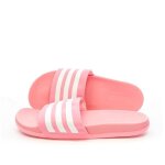 Claquettes rose / blanc adidas adilette comfort