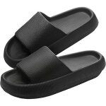 Claquettes homme femme tongs de douche confortables et douces pantoufles antid�rapantes sandales de piscine ...