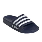 Claquettes - adidas - adilette shower - marine - garçon - semelle en caoutchouc Claquettes - adidas - adilette shower - marine - garçon - semelle en caoutchouc