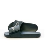 Claquettes marine homme calvin klein jeans pool slide