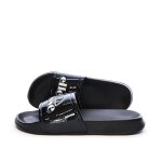 Claquettes noires femme ellesse demi