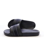 Claquettes noires femme tommy hilfiger hilfiger poolside