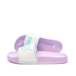 Claquettes violettes / blanches / bleu homme puma leadcat 2. 0 384139 - 01