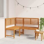 Clarence * banquette dangle de jardin - chaise dextrieur140 cm bois solide dacacia &europ2118403