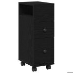 Clarence - new colonne de rangement - jills - cabinet de salle de bain �troit avec roues en bois ding�nierie ...