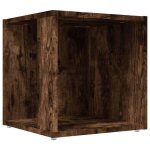 Clarence - new table dappoint - jills - armoire basse de rangement ch�ne fum� 33x33x345cm bois ding�nierie ...