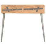 Clarence� table console table dappoint table dentr�e 90 x 30 x 75 cm bois dacacia massif ll1215