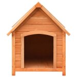 Clarence - top * meuble / maison / niche pour chiens - naturel magnifique - bois de pin et de sapin massif ...