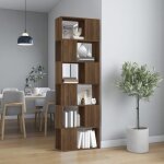 Clarencevitrine salon / porte - livres - bibliothèque - paravent bureau chêne marron 60x24x186 cm eu528693 ... Clarencevitrine salon / porte - livres - bibliothèque - paravent bureau chêne marron 60x24x186 cm eu528693 ...