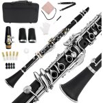 Clarinette yinfente en si b�mol pour d�butants �bonite noir 17 touches