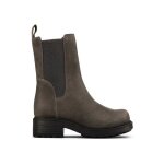 Clarks bottes en cuir gris orinoco2 top pour femmes 36