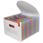 Classeur a4 13 compartiments rangement de documents administratifs trieur de documents pochettes  soufflet ...