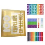 Classeur a5 enveloppe budget set 3 autocollant dtiquette pour planner agenda jaune