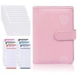 Classeur budget avec 12 fiches budgtaires 8 poches zippes carnet de notes pour lorganisation du travail ...