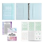 Classeur budget a5 classeur enveloppe budget set avec 100 budget enveloppe 3 autocollants pour maison ...