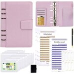 Classeur budget francais a6kit 30 pcs stylo planificateur inclusenveloppes budget pour organiser et plannifier ...
