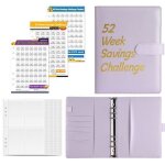 Classeur budg�taire a5 de 52 semaines enveloppe budget set pour �conomiser de largent planifier vos d�penses ...